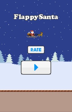 Flappy Santa.游戏截图5