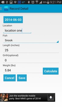 Saltwater Fish Calculator lt游戏截图4