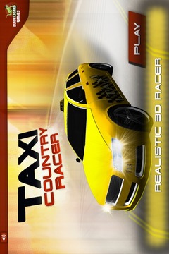 Speedy Cab Racer - Countryside游戏截图4