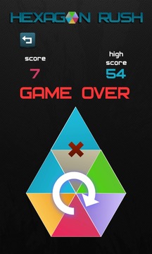 Hexagon Rush Free游戏截图3