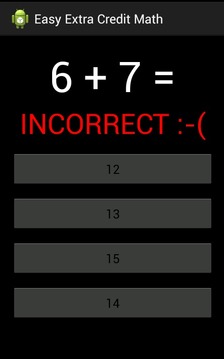 Easy Extra Credit Math游戏截图2