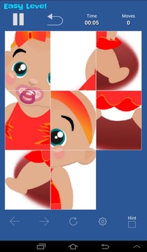 Cute Babies Puzzle游戏截图3