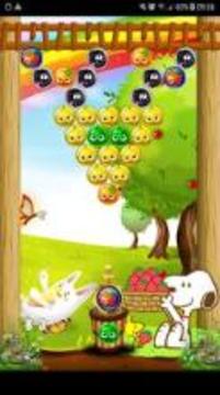 Snoopy Farm Bubble Pop游戏截图1