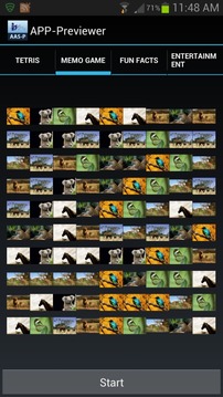 Memory game - Animals游戏截图1