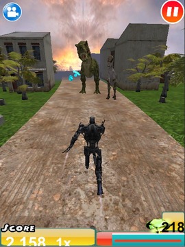 DINOSAUR RAMPAGE 3D RUN游戏截图3