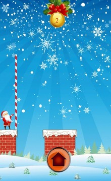Santa And Gift On Building游戏截图3