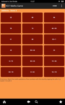 Key Stage 1(KS1) Maths Game游戏截图2