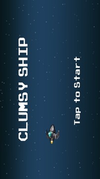 Clumsy Ship - Flappy Arcade游戏截图1