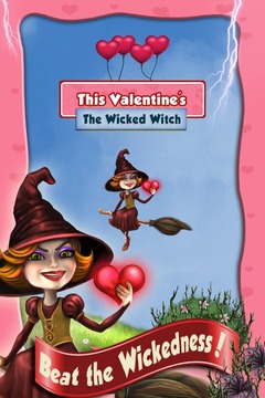 This Valentines : Wicked Witch游戏截图1