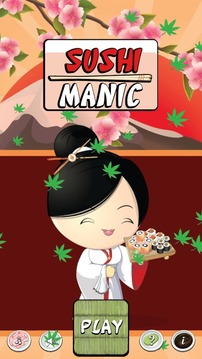 Sushi Manic - Japanese Match 3游戏截图1