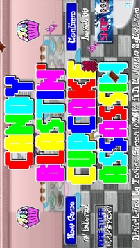 Candy Blastin Cupcake Assassin游戏截图1
