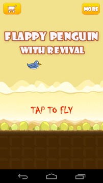 Flappy Penguin with Revival游戏截图1