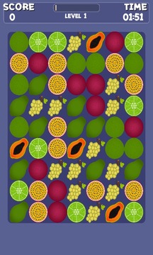 Match 3 Fruit Games For Kids游戏截图1