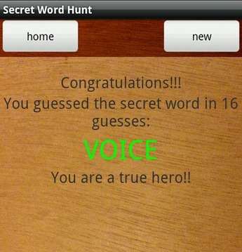 Secret Word Hunt游戏截图2