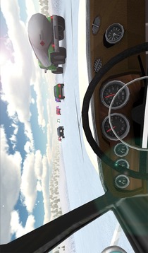 Russian Winter Traffic Racer游戏截图2