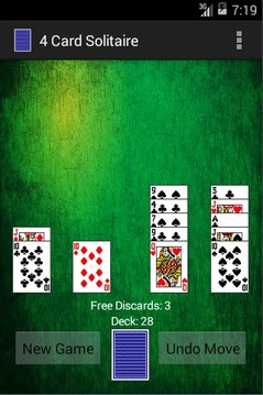 4 Card Solitaire游戏截图1