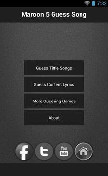 Maroon 5 Guess Song游戏截图1