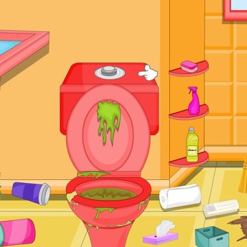 Amazing Bathroom Cleaning游戏截图1
