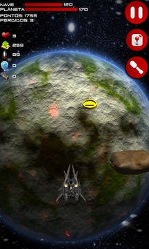 Asteroide Super Attack Free游戏截图3