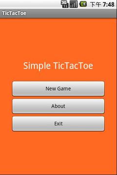 Simple TicTacToe Game游戏截图1