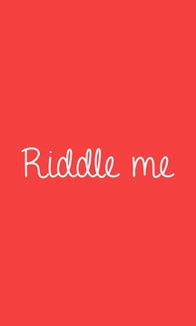 Riddle Me游戏截图1