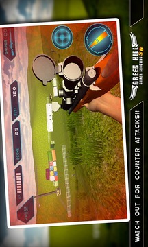 Green Hill Sniper Shooting 3D游戏截图2