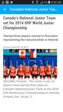 Hockey Canada Live Ice游戏截图5