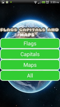 Flags Capitals and Maps Free游戏截图1