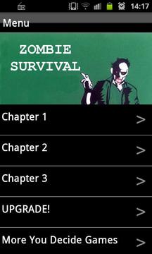 Zombie Survival YouDecide FREE游戏截图1