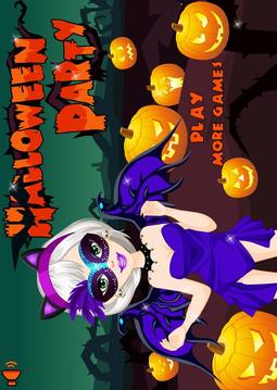 Halloween Happy Girl Party游戏截图1