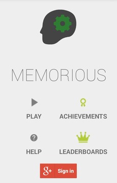 Memorious - Memory Brain Game游戏截图1