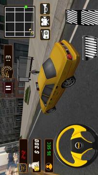 超级出租车停车3D驱动游戏截图3