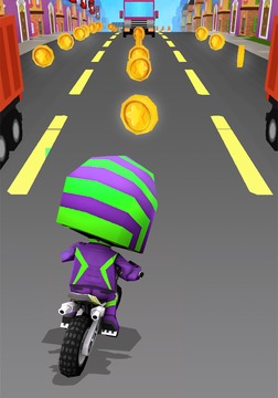 Subway Bike Run - Best Subway Scooter Games游戏截图1