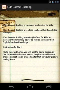 Kids Correct Spelling游戏截图4