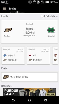 PurdueSports.com Gameday LIVE游戏截图2