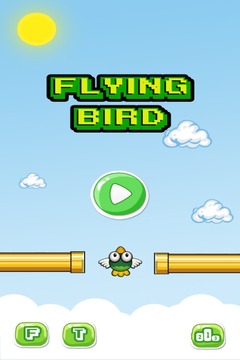 FlyingBird Dont Touch Pipe游戏截图1