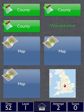 England Counties Geo Memory游戏截图4