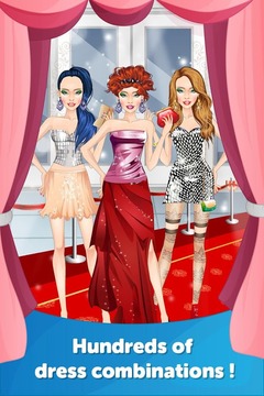 Red Carpet Dress Up Makeover游戏截图2