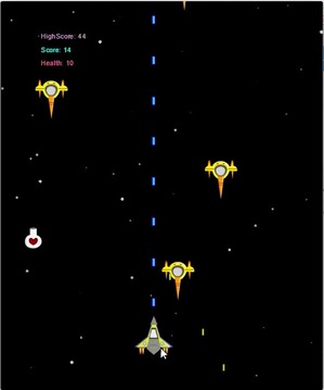 Enemy Starship Attack Free游戏截图1