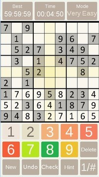 Sudoku GDX free游戏截图2