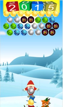 Christmas Bubble Shooter Game游戏截图1