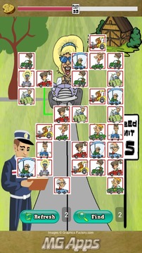 Funny Car Drivers Match游戏截图3