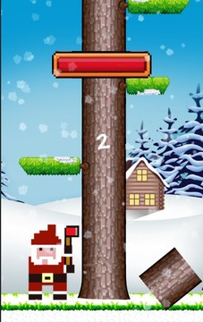 Timber Santa Christmas Fun游戏截图3