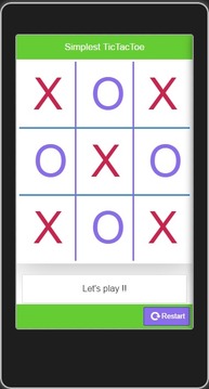 tic tac toe (zero katas)游戏截图1