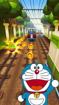 Subway Doraemon Surf Rush Run游戏截图1