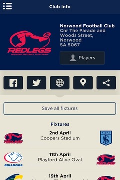 The Official Norwood FC App游戏截图3