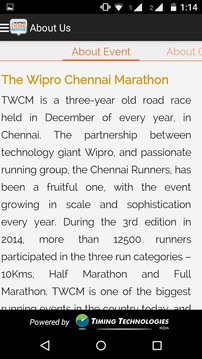 Wipro Chennai Marathon游戏截图3