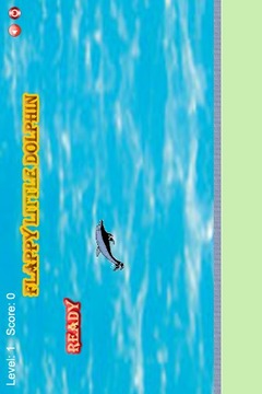 Flappy Little Dolphin游戏截图1