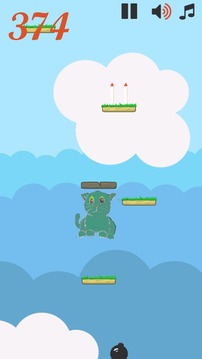 Jumping Doodle Cat游戏截图3