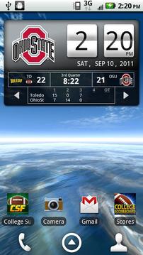 Ohio State Buckeyes Live Clock游戏截图3